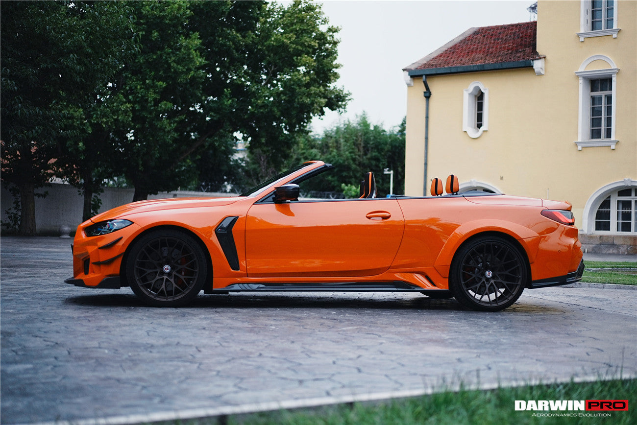 Guardabarros anchos DarwinPRO para BMW M4 G83 Convertible estilo BKSSII 2021-UP