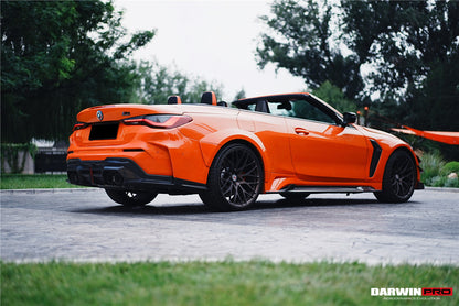 Guardabarros anchos DarwinPRO para BMW M4 G83 Convertible estilo BKSSII 2021-UP
