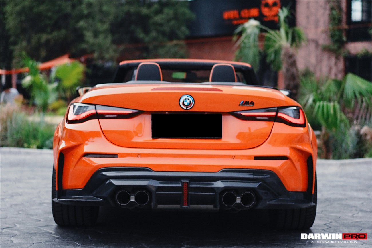 DarwinPRO BKSSII Style Rear Bumper with LED Light | 2021-2026 BMW M4 G82 G83