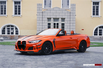 Guardabarros anchos DarwinPRO para BMW M4 G83 Convertible estilo BKSSII 2021-UP