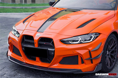 Parachoques delantero, guardabarros delantero y faldones laterales estilo DarwinPRO BKSSII | BMW M4 G82 G83 (2021 en adelante)