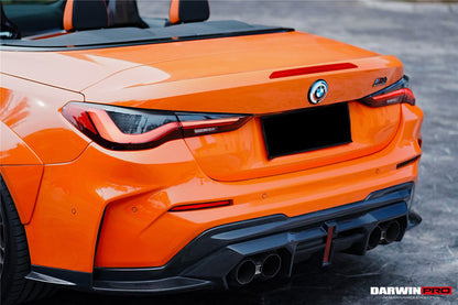 DarwinPRO BKSSII Style Rear Bumper with LED Light | 2021-2026 BMW M4 G82 G83