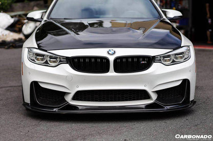 Carbonado BS Style Carbon Fiber Front Lip | 2014-2020 BMW M3/M4