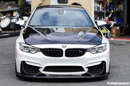 Carbonado BS Style Carbon Fiber Front Lip | 2014-2020 BMW M3/M4