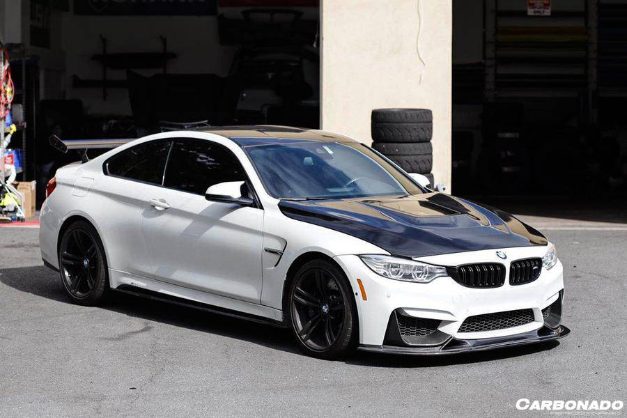 Carbonado BS Style Carbon Fiber Front Lip | 2014-2020 BMW M3/M4
