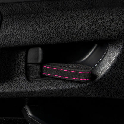 Billetworkz Alcantara Door Pull Strap Kit - Fits Subaru WRX/STI (2002–2007)
