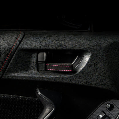 Billetworkz Alcantara Door Pull Strap Kit - Fits Subaru WRX/STI (2008 - 2021), BRZ (2013 - 2021), Crosstrek (2013 - 2017) & More - 20