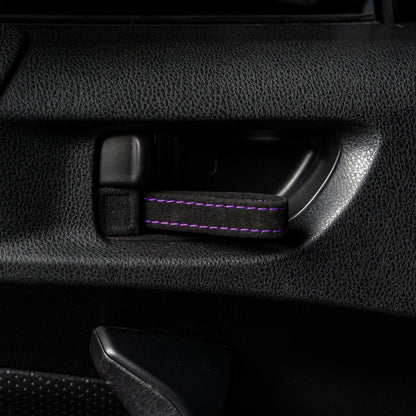 Billetworkz Alcantara Door Pull Strap Kit - Fits Subaru WRX/STI (2008 - 2021), BRZ (2013 - 2021), Crosstrek (2013 - 2017) & More - 29