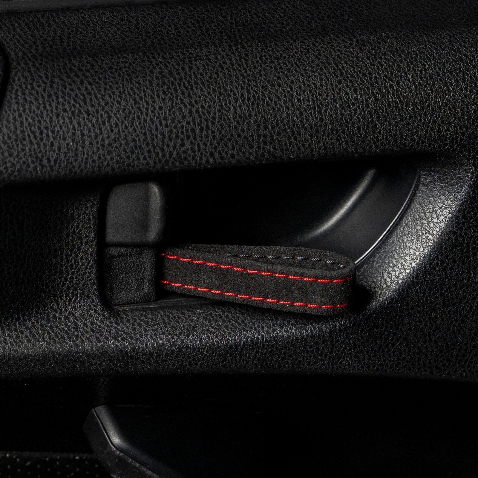 Billetworkz Alcantara Door Pull Strap Kit - Fits Subaru WRX/STI (2002–2007) - 2