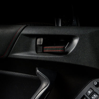 Billetworkz Alcantara Door Pull Strap Kit - Fits Subaru WRX/STI (2002–2007)