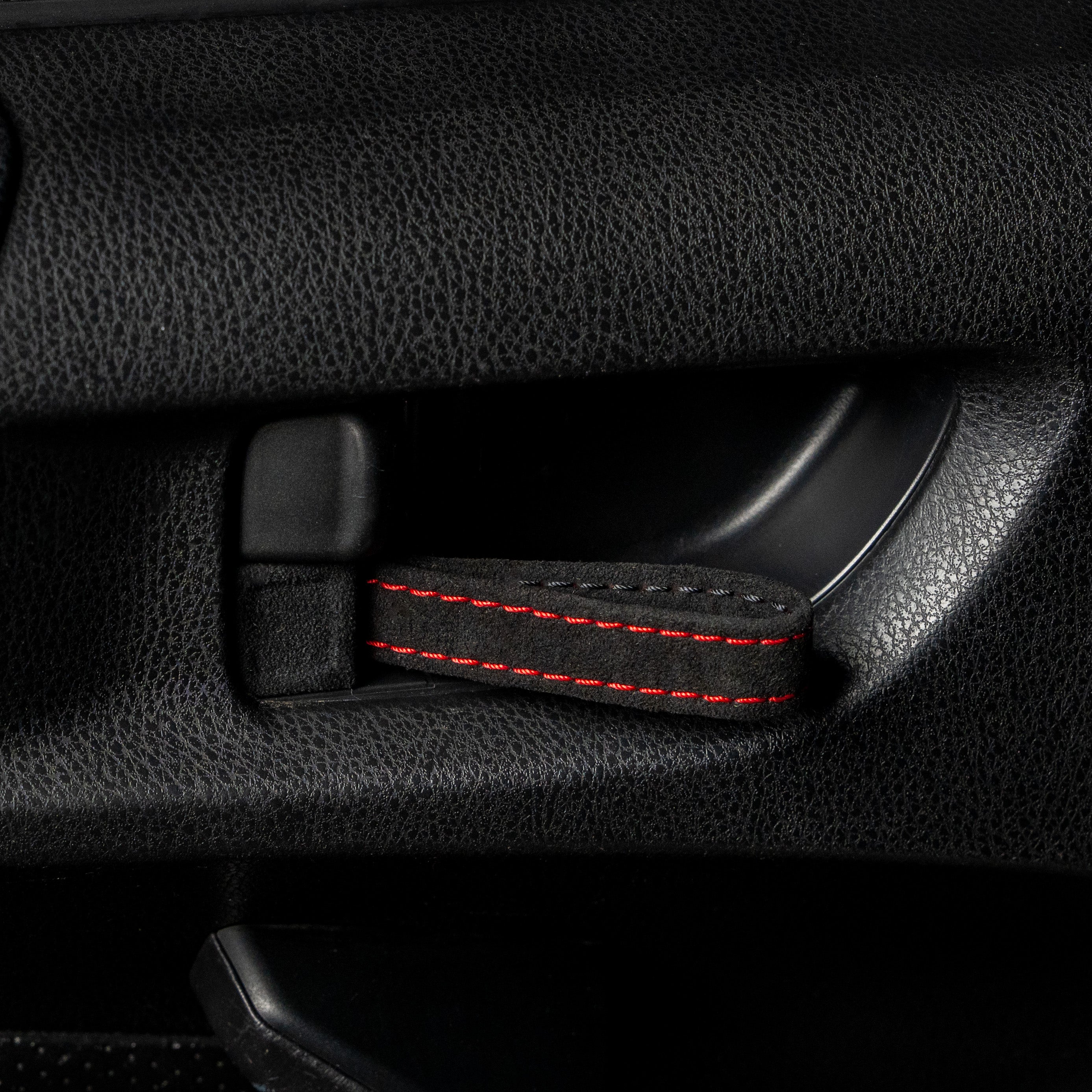 Billetworkz Alcantara Door Pull Strap Kit - Fits Subaru WRX/STI