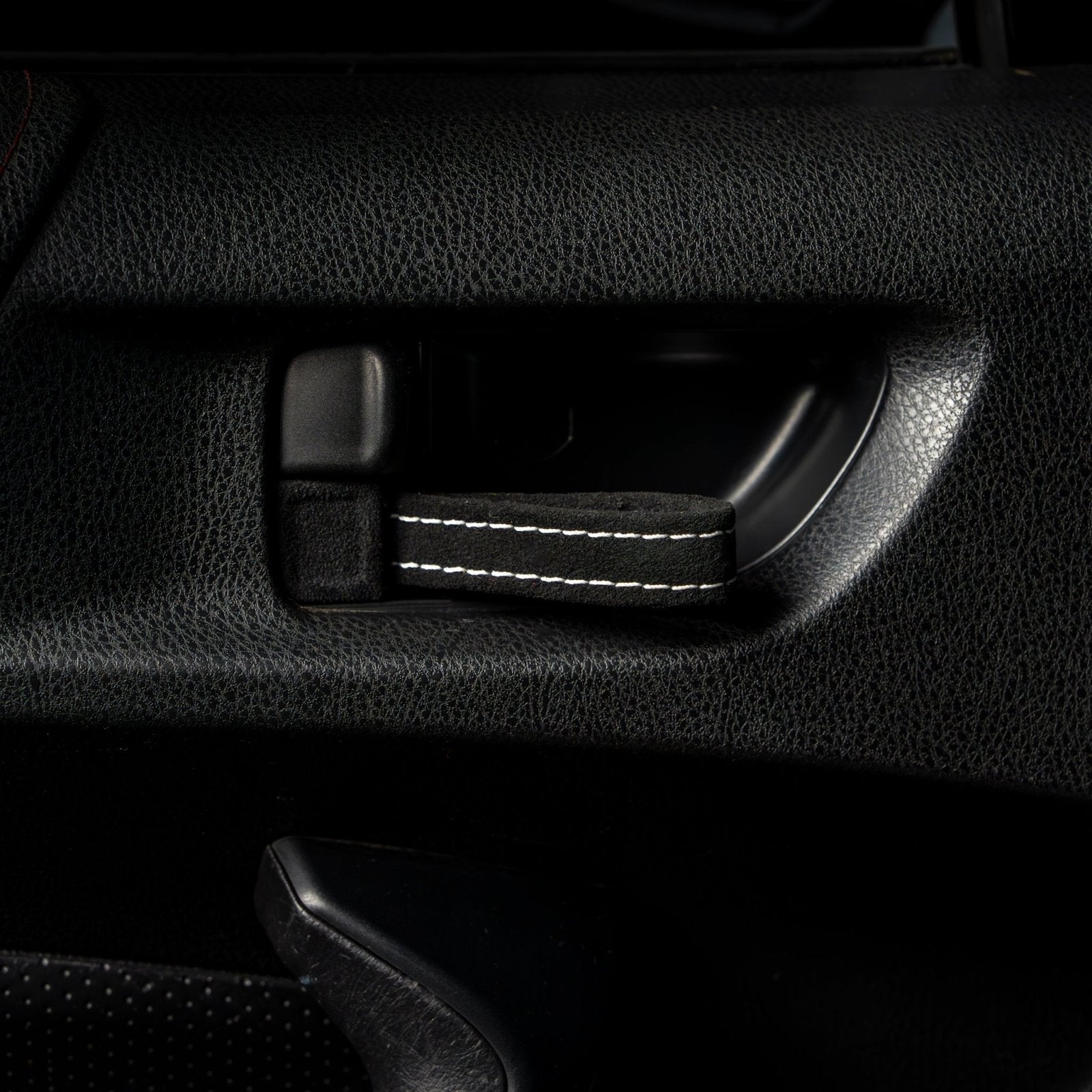 Billetworkz Alcantara Door Pull Strap Kit - Fits Subaru WRX/STI (2008 - 2021), BRZ (2013 - 2021), Crosstrek (2013 - 2017) & More - 24