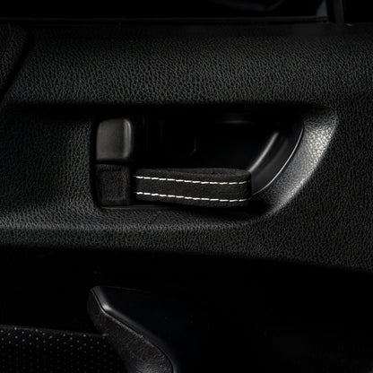 Billetworkz Alcantara Door Pull Strap Kit - Fits Subaru WRX/STI (2008 - 2021), BRZ (2013 - 2021), Crosstrek (2013 - 2017) & More - 24
