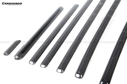 Carbonado 2018-2024 Mercedes Benz G500 G63 AMG W464 G-Wagon BR-G900 Style Dry Carbon Body Line Trims