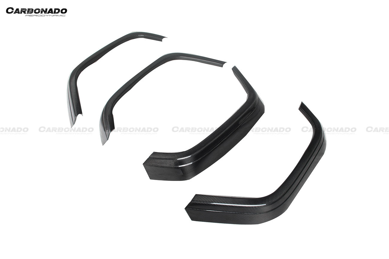 Kit de carrocería completa de carbono seco estilo Mercedes Benz G63 AMG G550 W464 G-Wagon BR-G900 Carbonado 2018-2024