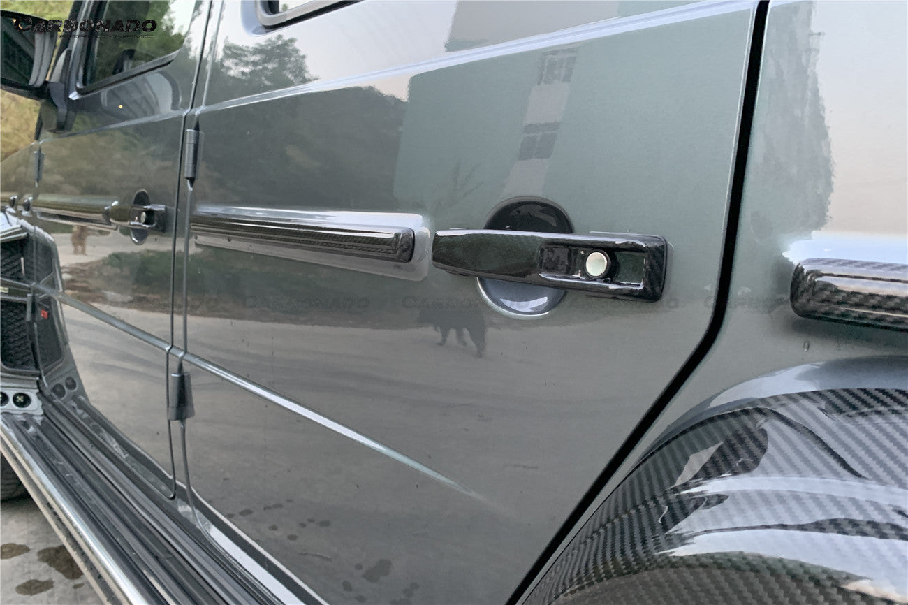 Kit de carrocería completa de carbono seco estilo Mercedes Benz G63 AMG G550 W464 G-Wagon BR-G900 Carbonado 2018-2024