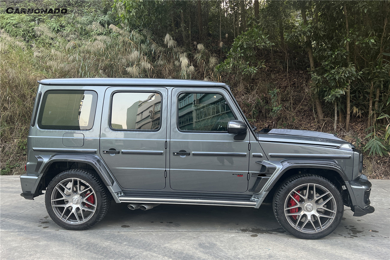 Carbonado 2018-2024 Mercedes Benz G500 G63 AMG W464 G-Wagon BR G900 Style Dry Carbon Door Handle Cover