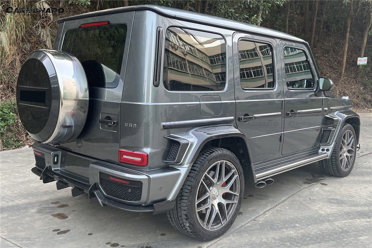 Carbonado 2018-2024 Mercedes Benz G500 G63 AMG W464 G-Wagon BR G900 Style Dry Carbon Door Handle Cover