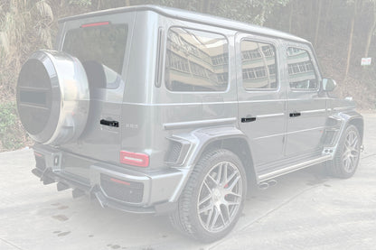 Carbonado 2018-2024 Mercedes Benz G500 G63 AMG W464 G-Wagon BR G900 Style Dry Carbon Door Handle Cover