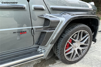 Carbonado 2018-2024 Mercedes Benz G500 G63 AMG W464 G-Wagon BR-G900 Style Dry Carbon Body Line Trims