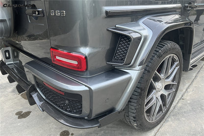 Kit de carrocería completa de carbono seco estilo Mercedes Benz G63 AMG G550 W464 G-Wagon BR-G900 Carbonado 2018-2024