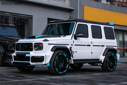 Carbonado 2018-2024 Mercedes Benz G63 AMG W464 G-Wagon BR-G900 Style Dry Carbon Front Lip
