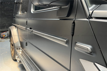 Carbonado 2018-2024 Mercedes Benz G500 G63 AMG W464 G-Wagon BR-G900 Style Dry Carbon Body Line Trims