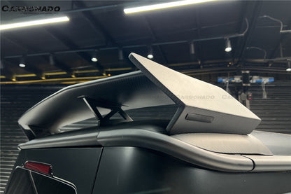 Carbonado 2018-2024 Mercedes Benz G500 G63 AMG W464 G-Wagon BR-G900 Style Dry Carbon Fiber Rear Roof Spoiler