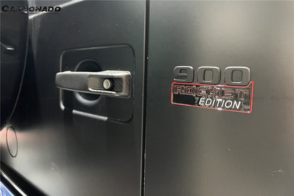 Carbonado 2018-2024 Mercedes Benz G500 G63 AMG W464 G-Wagon BR G900 Style Dry Carbon Door Handle Cover