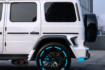 Kit de carrocería completa de carbono seco estilo Mercedes Benz G63 AMG G550 W464 G-Wagon BR-G900 Carbonado 2018-2024
