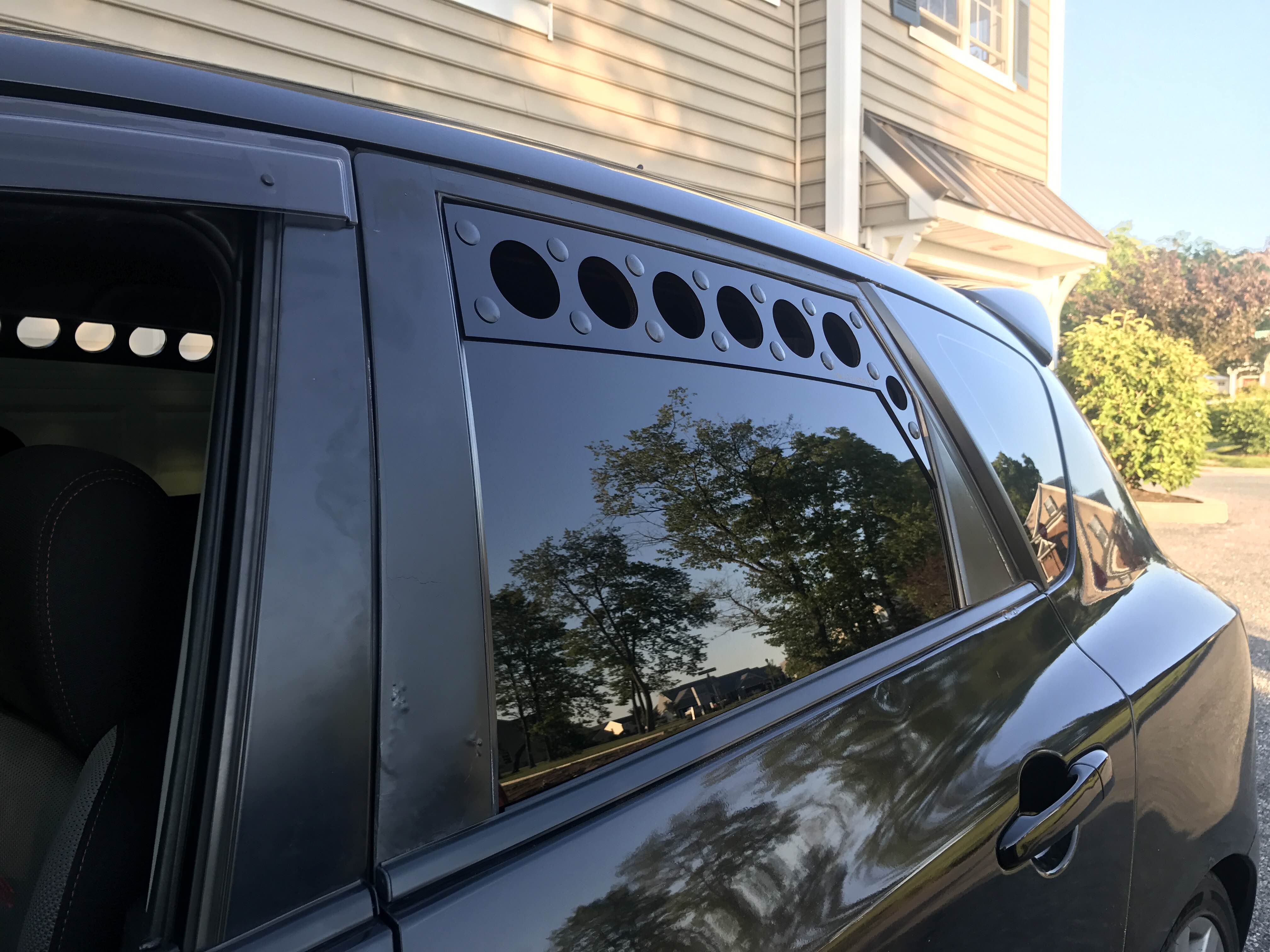 Billetworkz Window Vents (2006-2009 Mazda 3 Hatch)