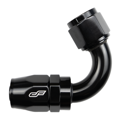 -4 AN 120 Degree Female Aluminum Hose End Fitting