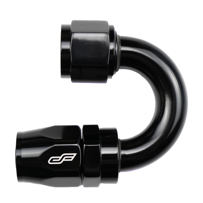 -10 AN 180 Degree Female Aluminum Hose End Fitting