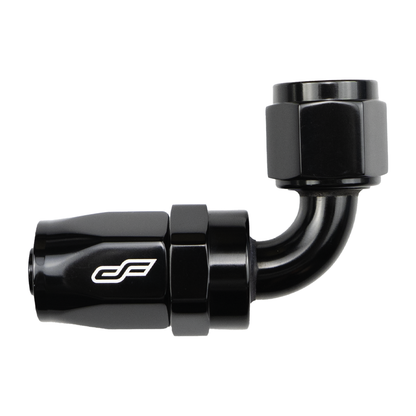 -4 AN 90 Degree Female Aluminum Hose End Fitting