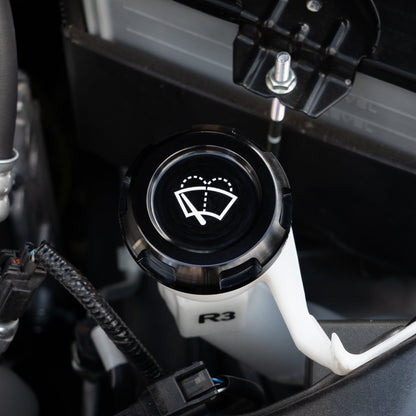 Tapas del compartimento del motor Billetworkz (Subaru Forester XT 2009-2013)
