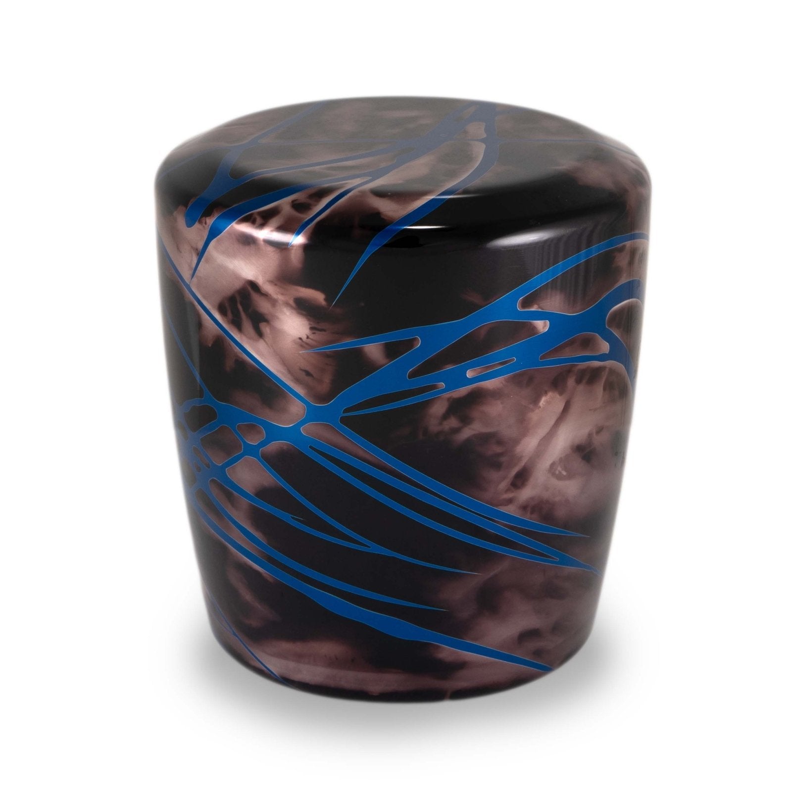Billetworkz Shift Knob – Black Smoke w/ Blue Splash - Toyota GR Corolla / Corolla Hatch - 6