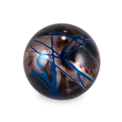 Billetworkz Shift Knob – Black Smoke w/ Blue Splash - Toyota GR Corolla / Corolla Hatch - 3