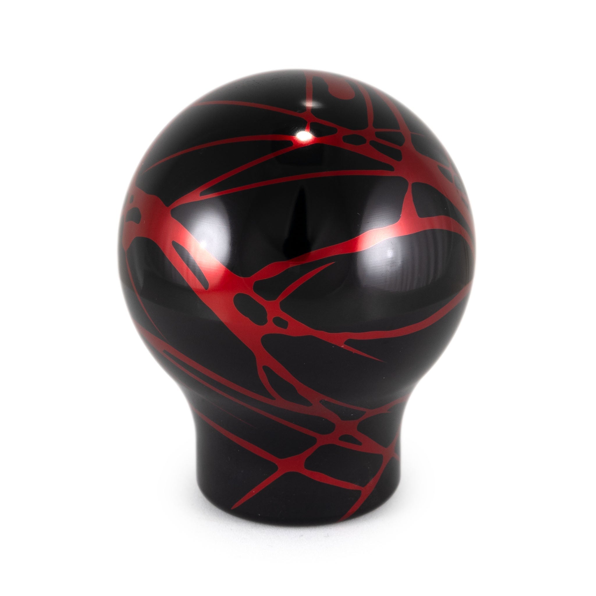 Billetworkz Automatic Shifter - Black w/ Red Splash - Fits Toyota GR Corolla / Corolla Hatch and Sedan (2019+)
