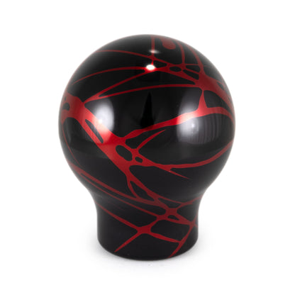 Billetworkz Automatic Shifter - Black w/ Red Splash - Fits Toyota GR Corolla / Corolla Hatch and Sedan (2019+)