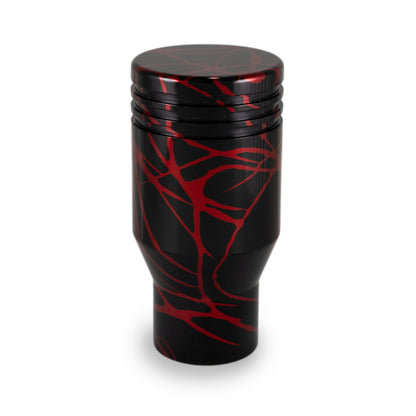 Billetworkz Automatic Shifter - Black w/ Red Splash - Fits Toyota GR Corolla / Corolla Hatch and Sedan (2019+)