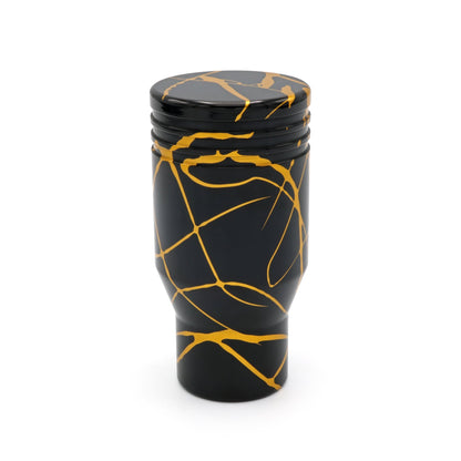 Billetworkz Automatic Shifter - Black w/ Gold Splash - Fits Toyota GR Corolla 2019+