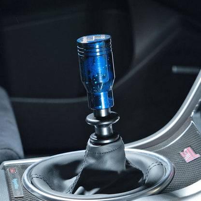 Billetworkz Cosmic Space Shift Knob - 6 Speed Velocity Engraving - Subaru STI - 14