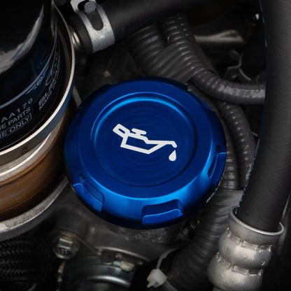 Tapas del compartimento del motor Billetworkz - Subaru WRX/STI 2002-2007