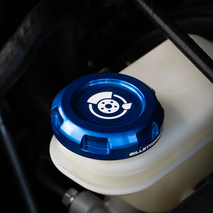 Billetworkz Brake Fluid Reservoir Cap - Multiple Subaru Fitments