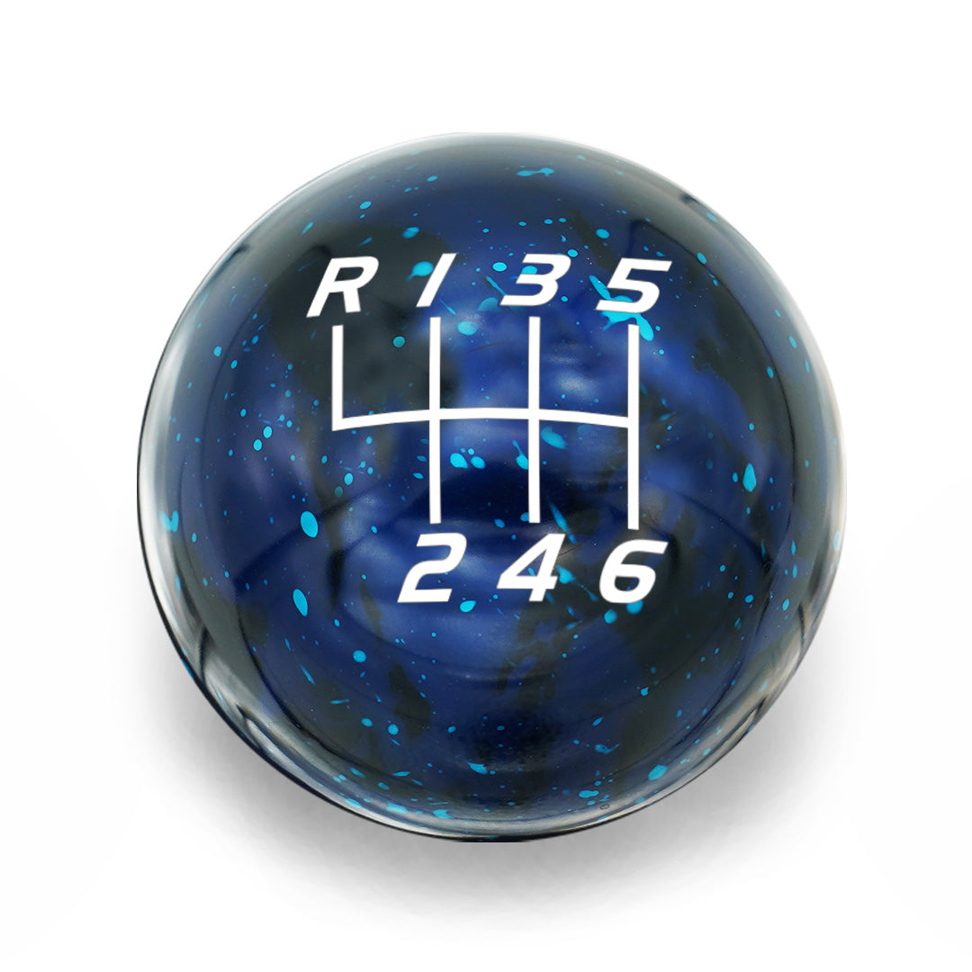 Billetworkz Cosmic Space Shift Knob 6-Speed Velocity Engraving for Toyota GR Corolla / Corolla Hatch
