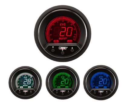 Medidor de impulso eléctrico Prosport Premium Evo de 2-1/16"