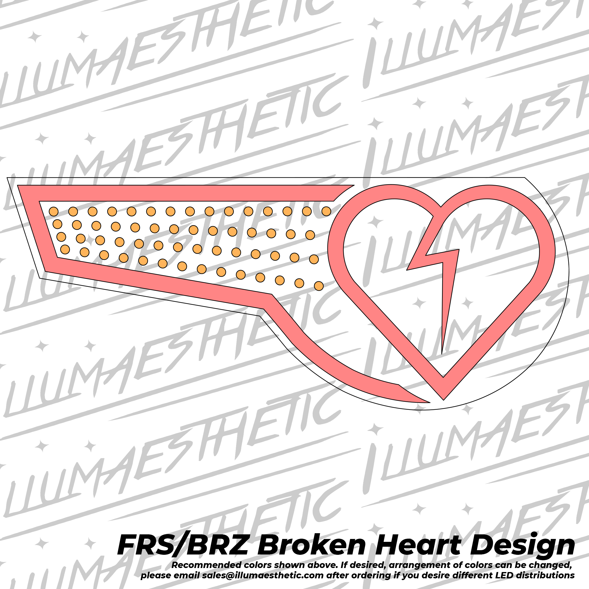Illumaesthetic Subaru BR-Z & Scion FR-S & Toyota GT-86 (ZN6) - Complete DIY Kit