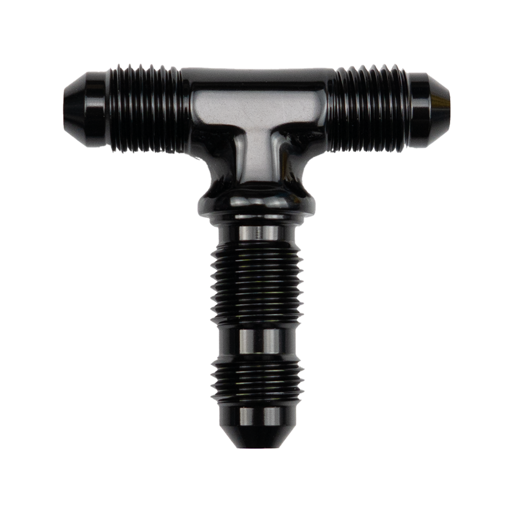 -3 AN Fitting Bulkhead Tee