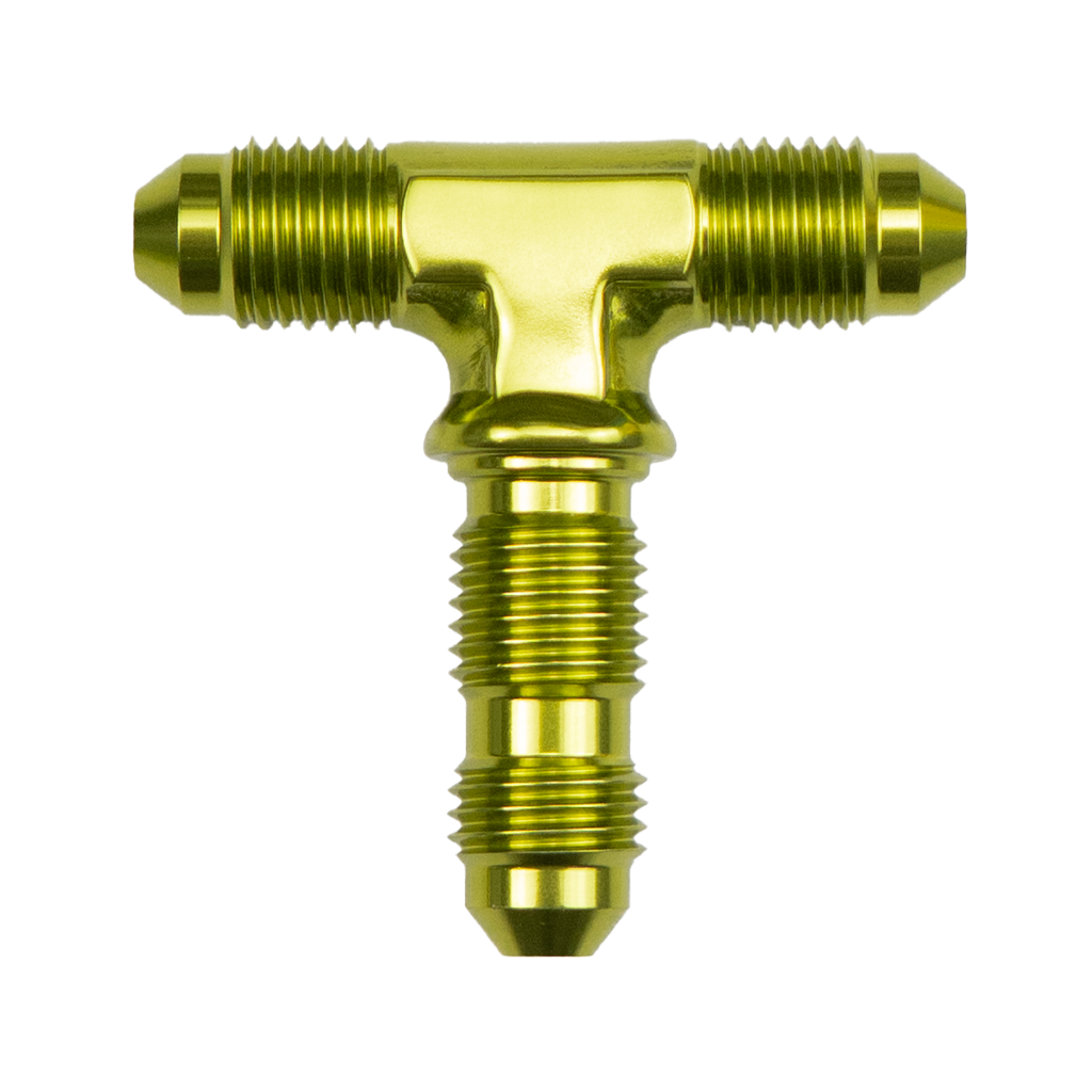 -3 AN Fitting Bulkhead Tee