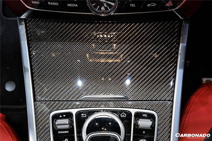 Carbonado 2019-2022 Mercedes Benz W464 G550 & G63AMG G-Class Dry Carbon Fiber Center Console Replacement